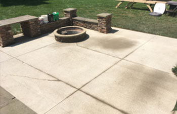 Cleaned and Sealed Concrete