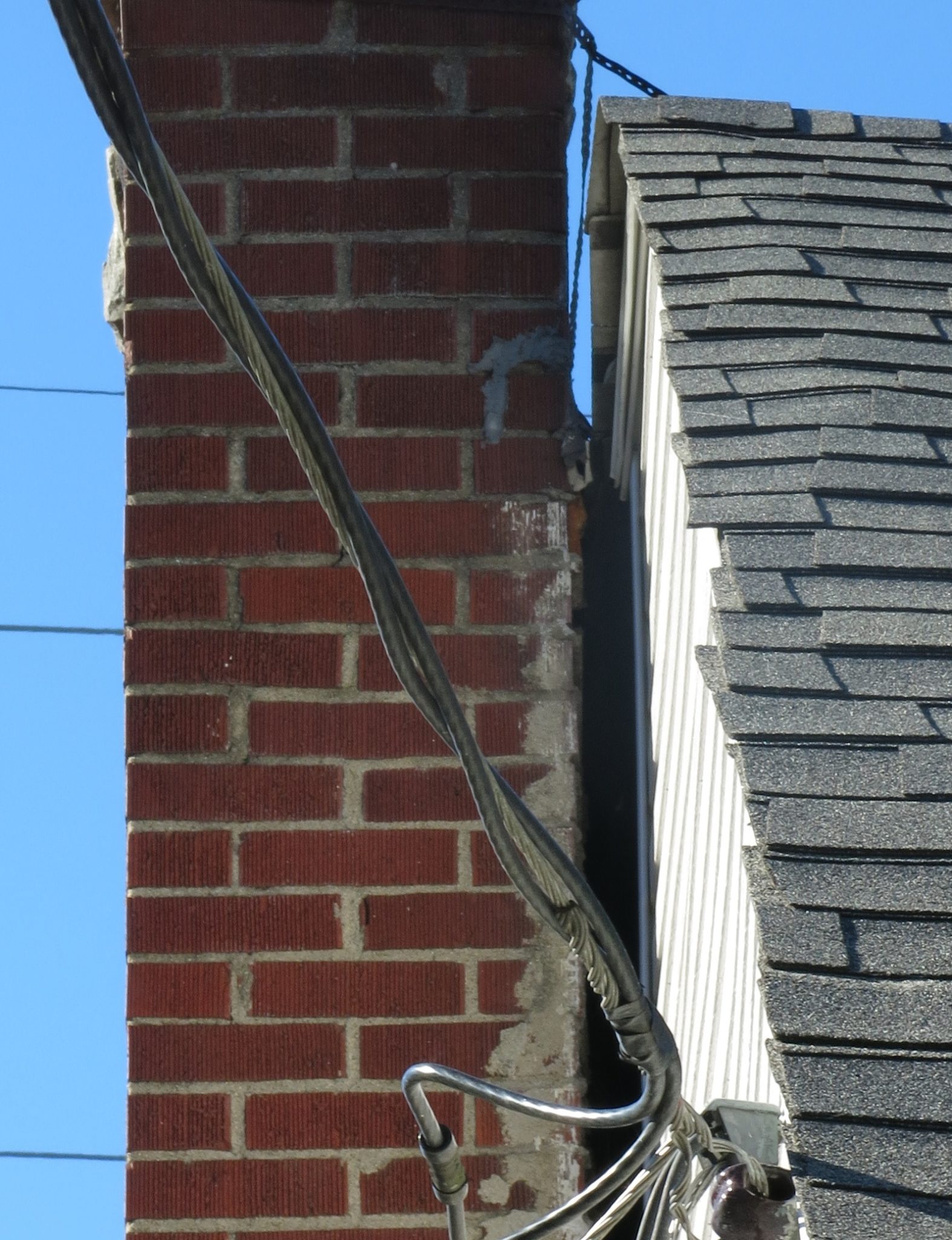 Chimney Foundation Failure BLevel