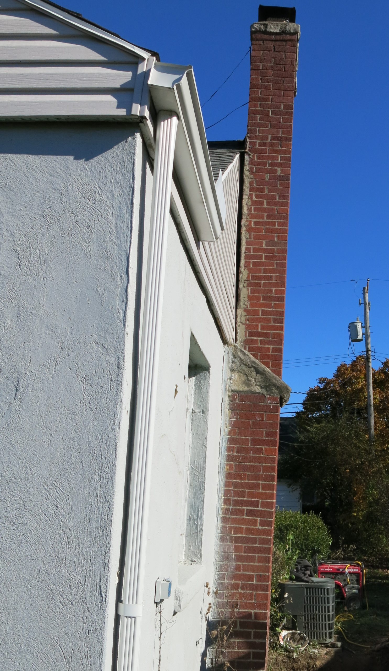 Chimney Foundation Failure BLevel